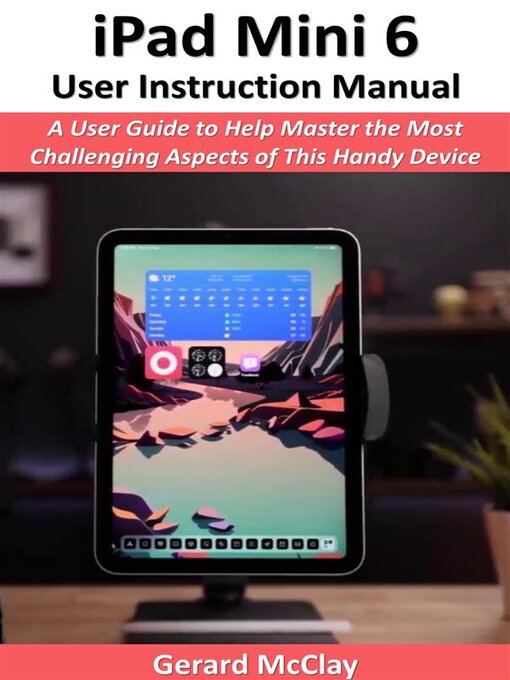【楽ギフ_のし宛書】 Available Now - iPad Mini 6 User Instruction Manual コンピュータ・IT